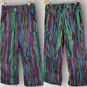 NIKE AGC Gore Tex Snowboard Pants Ski Snowpants Multicolor Womens Size Small USA